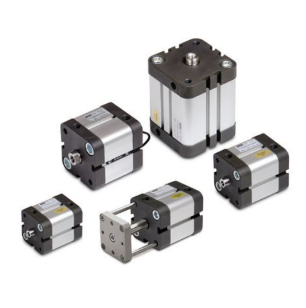 Cilindros pneumáticos compactos