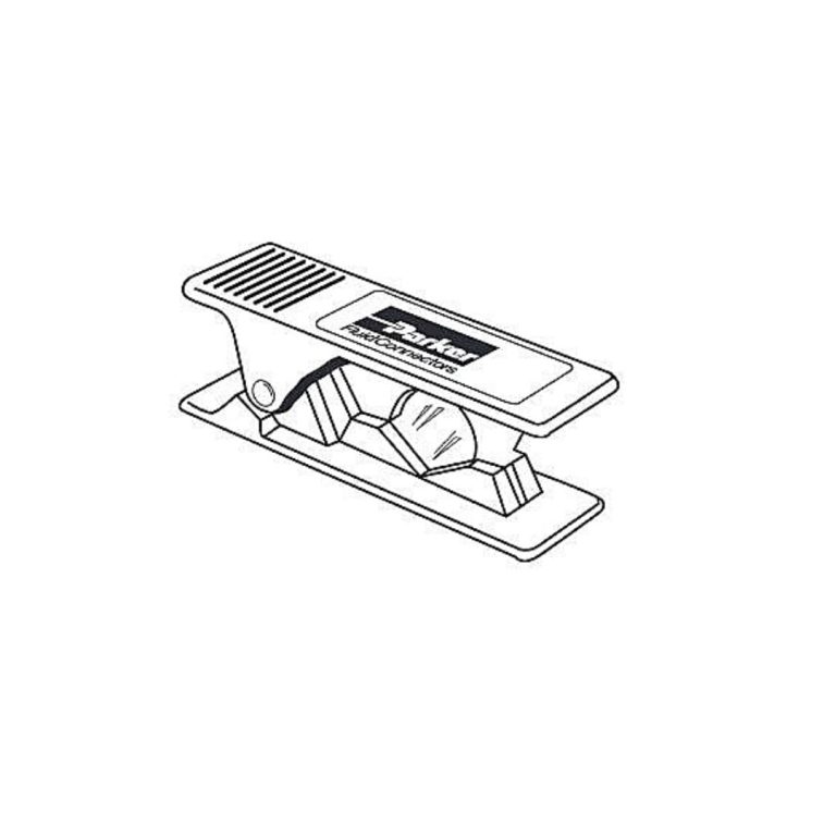 Cortador para Tubos Termoplásticos Pode ser usado com tubos de polietileno, polipropileno, nylon e outros tubos de plástico. Para tubos em polegadas e milimetros até diametro externo de 1/2”.
