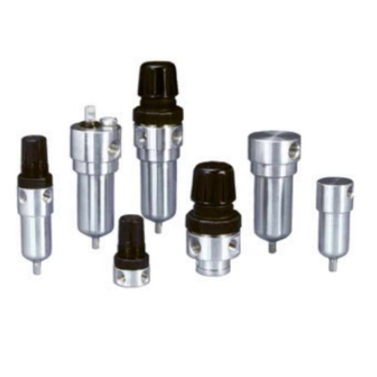 Filtros Reguladores e Lubrificadores (FRL) - Aço Inox
